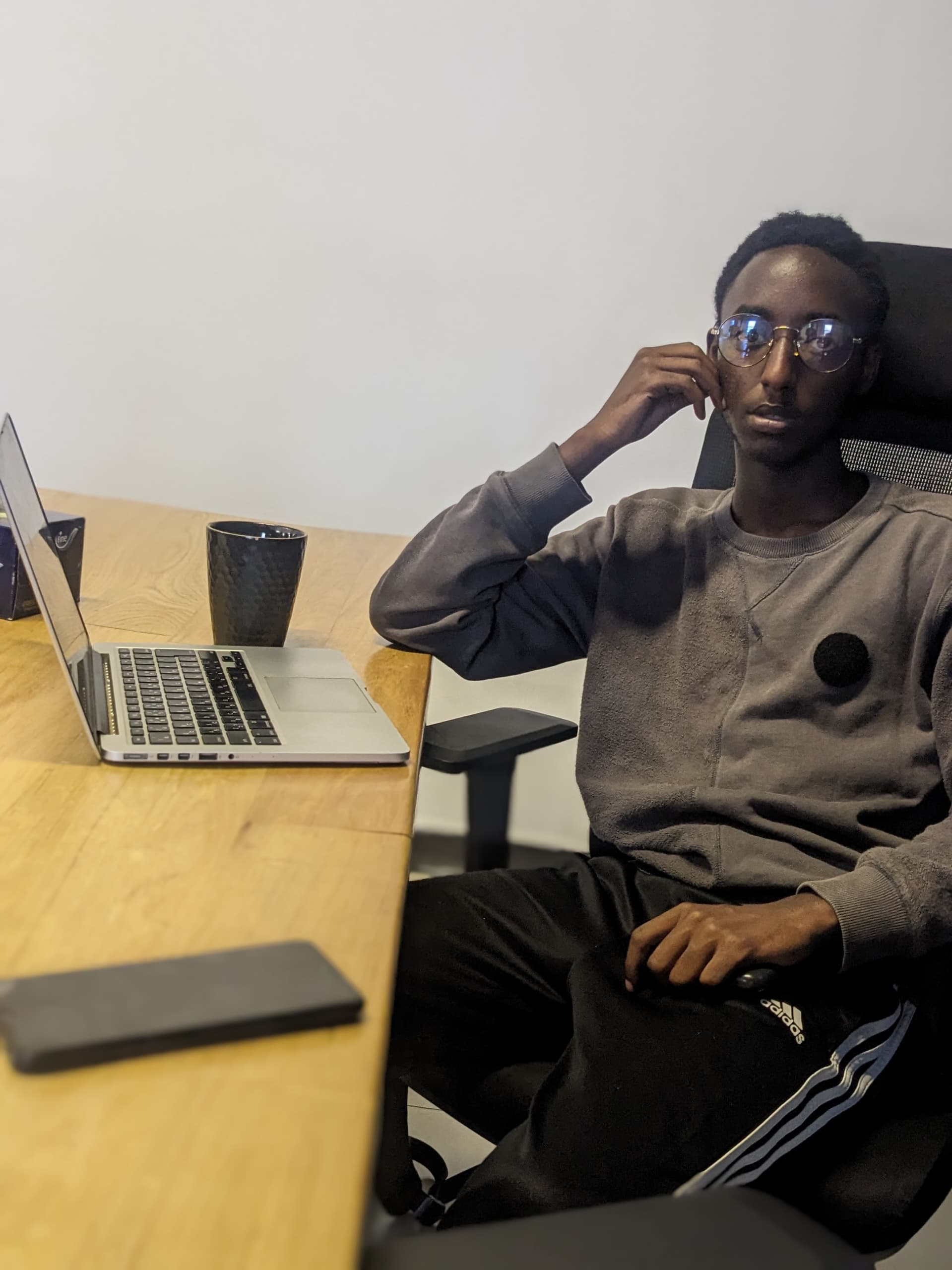 Bakame Labs team member at work